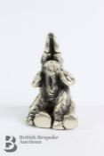 Silver Elephant Pin Cushion