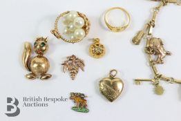 Miscellaneous Gold Jewellery