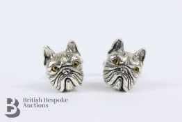 Pair of Silver Cufflinks