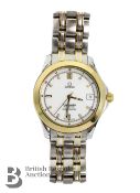 Gentleman's Gold Plated Omega Seamaster Dress Watch