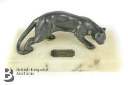 Jaguar Prancing Cat Prototype Mascot