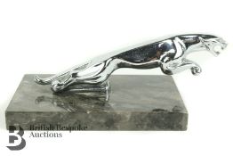 Jaguar Leaping Cat Mascot c1950