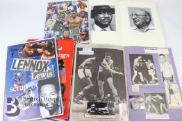 Pugilista Interest - 15 Boxing Scrapbooks