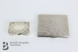 Victorian Silver Snuff Box