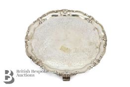 Victorian Silver Salver