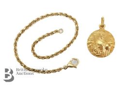 18ct Yellow Gold Bracelet