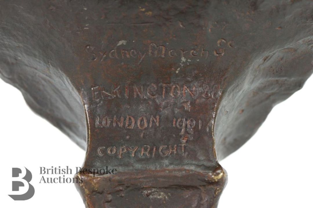 Sydney March Bronze Bust of Edward VII - Image 5 of 5