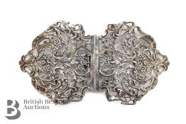 Silver Nurses Buckle