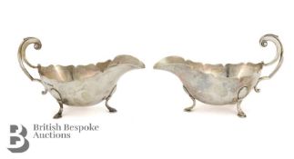 Pair of Silver Sauce Boats
