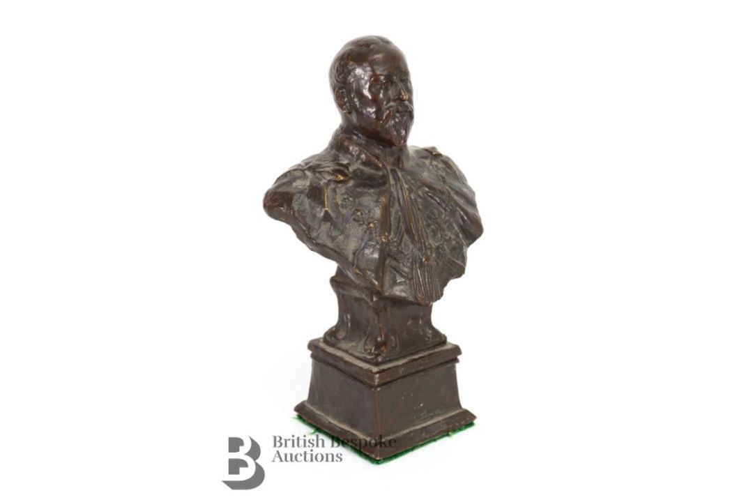 Sydney March Bronze Bust of Edward VII - Image 2 of 5
