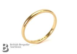 Antique 22ct Gold Wedding Band