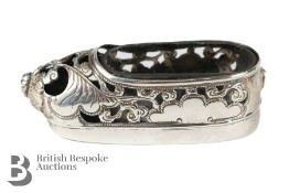 Chinese Silver Slipper Cruet