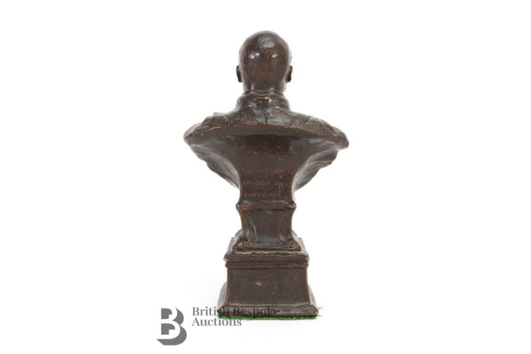 Sydney March Bronze Bust of Edward VII - Image 4 of 5