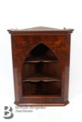 Antique Mahogany Corner Cabinet