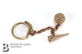 9ct Yellow Gold Key Ring