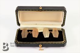 Pair of 9ct Gold Cufflinks