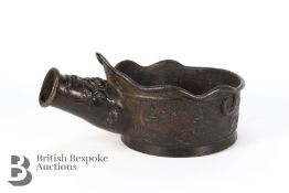 Antique Chinese Silk Iron