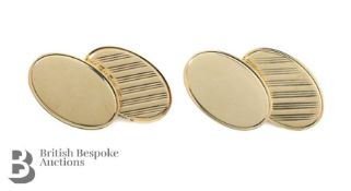 Pair of 9ct Gold Gentleman's Cufflink's