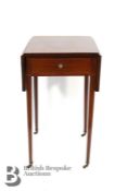 Antique Drop Leaf Side Table