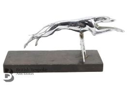 Art Deco Racing Greyhound Mascot