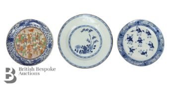 Chinese Blue and White Plates