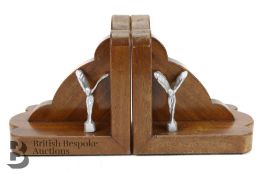 Rolls Royce Mascot Book Ends