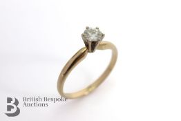 Yellow Gold Diamond Ring