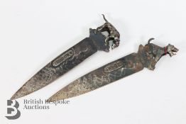 Two Silver Paper Knives