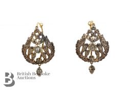 Antique Diamond Earrings