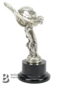 Edwardian 1914 Rolls Royce Silver Ghost Spirit of Ecstasy Radiator Mascot