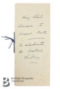 Navy Club Dinner Seating Plan