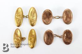 9ct Gold Cufflinks