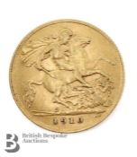 Edward VII 1910 Half Sovereign
