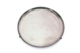 Silver Card Tray