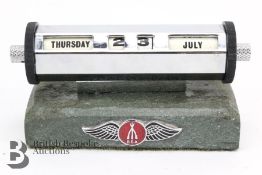 British Small Arms Mechanical Desk Calendar