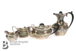 Four Piece Silver Tea Service