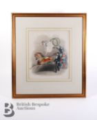 19th Century Equestrienne Print