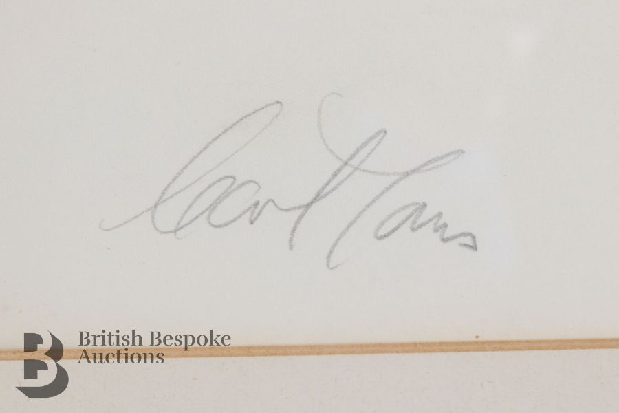 Carl Toms OBE (1927-1999) Pencil and Ink - Image 4 of 4