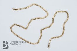 9ct Gold Curb Link Neck Chain