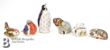 Crown Derby Paperweights