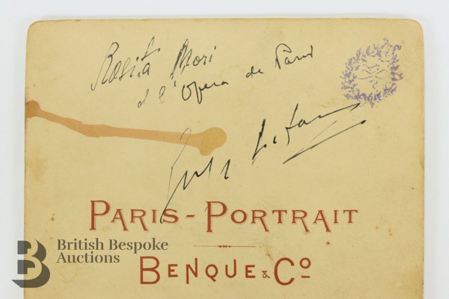 Late 19th Century Cabinet Photographs of Dancers of the Era - Image 6 of 10