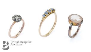 18ct Yellow Gold Sapphire Ring