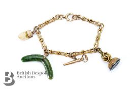 9ct Yellow Gold Charm Bracelet
