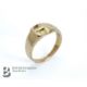 Gentleman's 18ct Gold Buckle Ring - Image 1 of 3