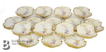 Gustave Demartial & Co Limoges Dessert Set