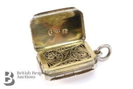 George III Silver Vinaigrette
