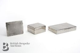 Silver Cigarette Boxes