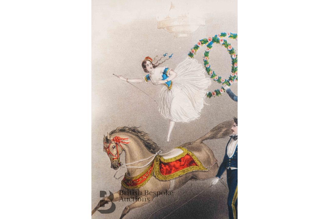 19th Century Equestrienne Print - Image 2 of 3