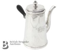 Edwardian Silver Coffee Pot