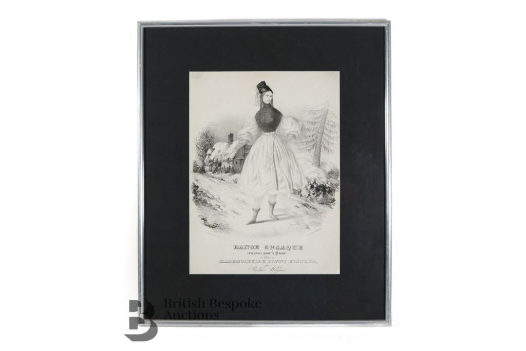 19th Century Prints of Ballerina's - Image 4 of 8